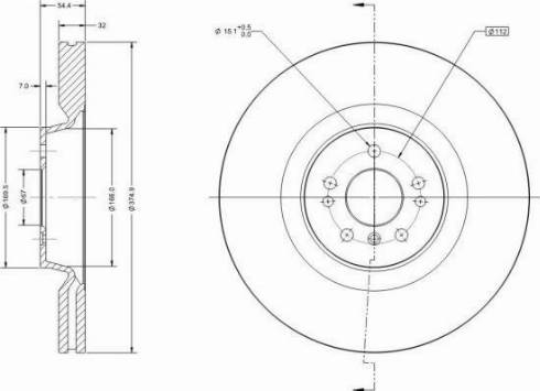 Remy RAD2412C - Discofreno autozon.pro