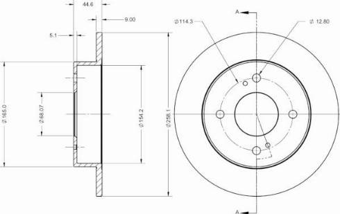 Remy RAD2488C - Discofreno autozon.pro