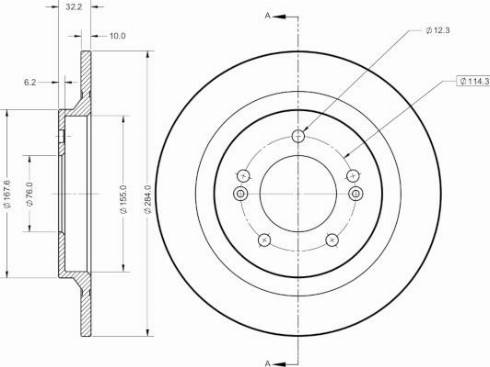 Remy RAD2436C - Discofreno autozon.pro