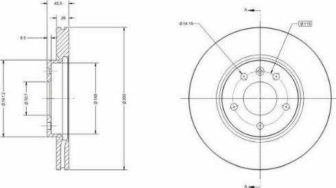 Remy RAD2596C - Discofreno autozon.pro