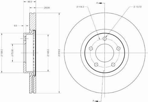 Remy RAD2549C - Discofreno autozon.pro