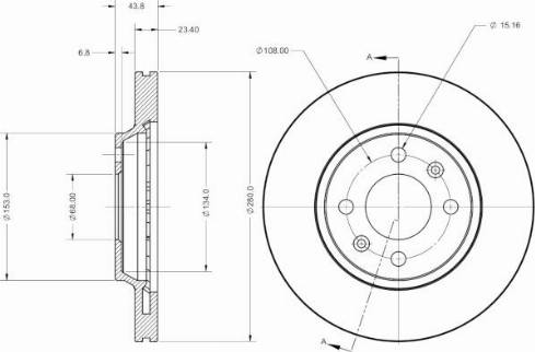 Remy RAD2519C - Discofreno autozon.pro