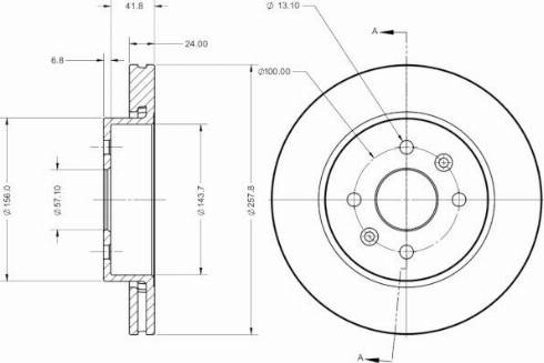 Remy RAD2588C - Discofreno autozon.pro