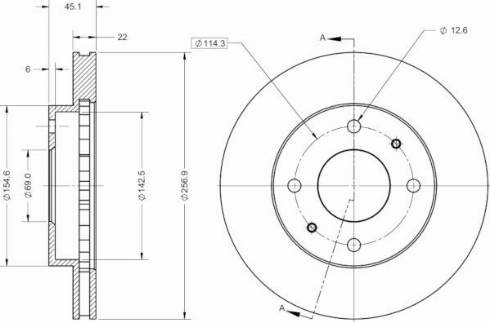 Remy RAD2667C - Discofreno autozon.pro