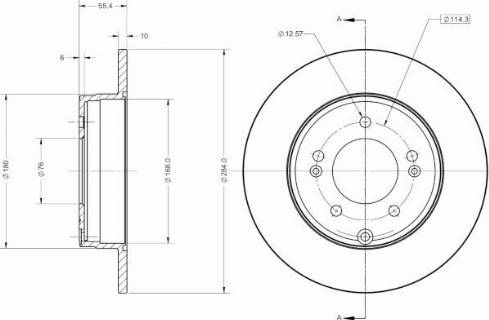 Remy RAD2609C - Discofreno autozon.pro