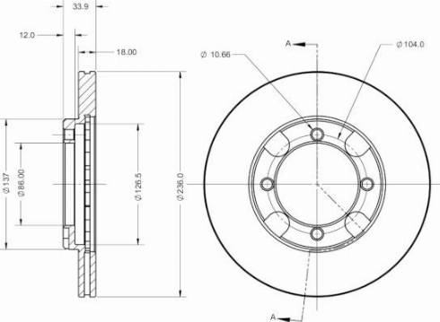 Remy RAD2610C - Discofreno autozon.pro