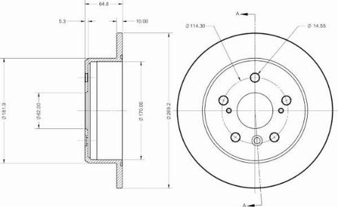 Remy RAD2685C - Discofreno autozon.pro