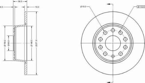 Remy RAD2673C - Discofreno autozon.pro