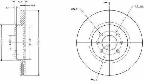 Remy RAD2044C - Discofreno autozon.pro