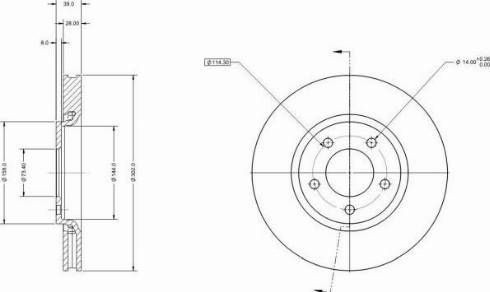 Remy RAD2061C - Discofreno autozon.pro