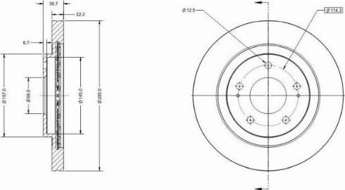 Remy RAD2063C - Discofreno autozon.pro