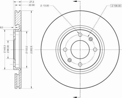 Remy RAD2080C - Discofreno autozon.pro