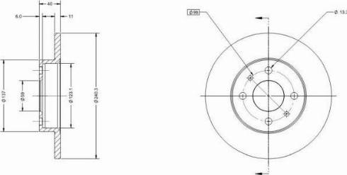 Remy RAD2082C - Discofreno autozon.pro