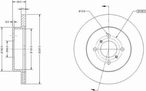 Remy RAD2022C - Discofreno autozon.pro