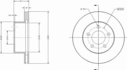 Remy RAD2078C - Discofreno autozon.pro