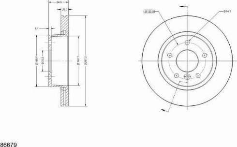 Remy RAD2146C - Discofreno autozon.pro