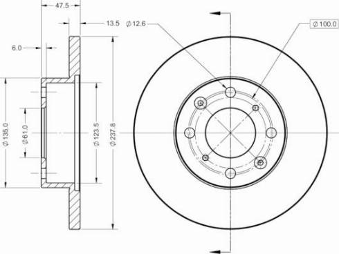 Spidan 81257 - Discofreno autozon.pro