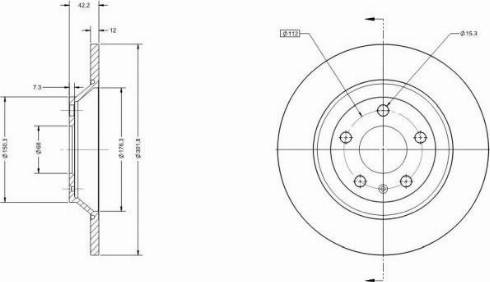 Remy RAD2169C - Discofreno autozon.pro