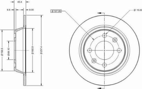 Remy RAD2106C - Discofreno autozon.pro