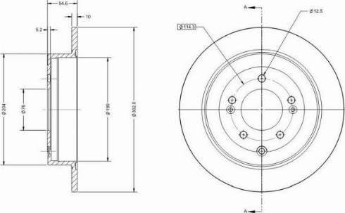 Remy RAD2111C - Discofreno autozon.pro