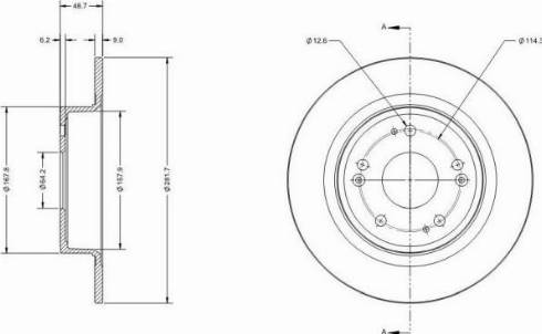 Remy RAD2175C - Discofreno autozon.pro