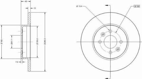 Remy RAD2170C - Discofreno autozon.pro