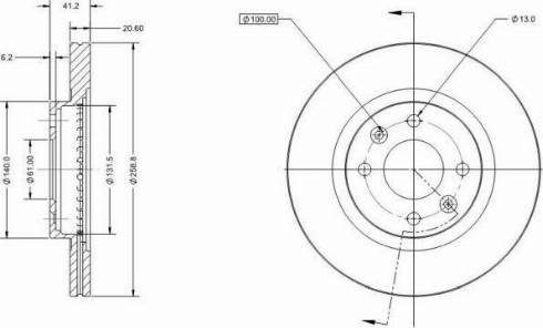 Remy RAD2856C - Discofreno autozon.pro