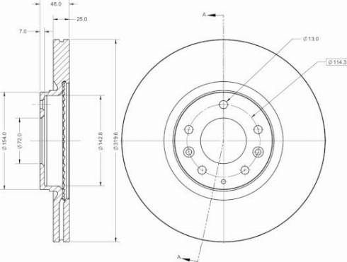 Remy RAD2806C - Discofreno autozon.pro