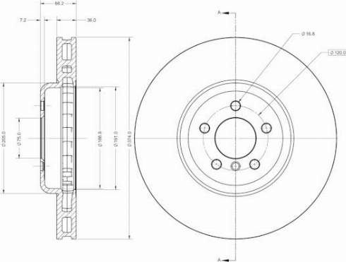 Remy RAD2350C - Discofreno autozon.pro