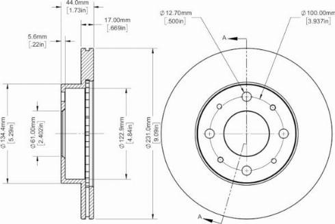 Remy RAD2365C - Discofreno autozon.pro