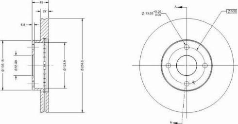 Remy RAD2318C - Discofreno autozon.pro