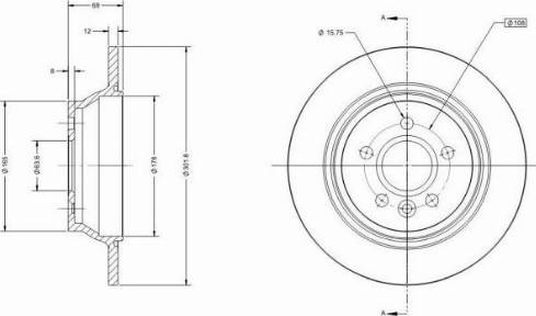 Remy RAD2335C - Discofreno autozon.pro