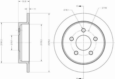 Remy RAD2330C - Discofreno autozon.pro