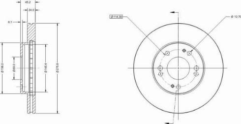 Remy RAD2332C - Discofreno autozon.pro