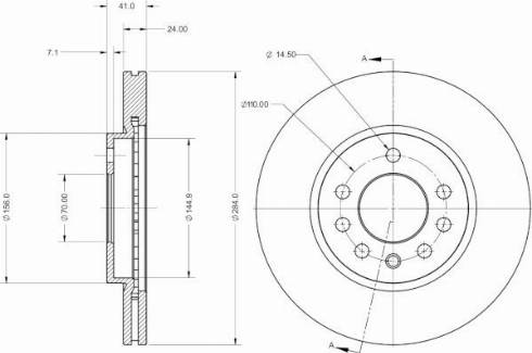 Remy RAD2261C - Discofreno autozon.pro