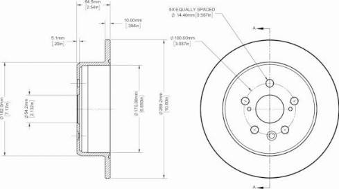 Remy RAD2263C - Discofreno autozon.pro