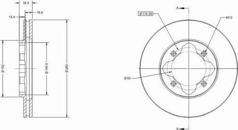 Remy RAD2216C - Discofreno autozon.pro