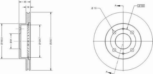 Remy RAD2284C - Discofreno autozon.pro