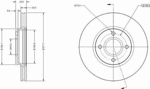 Remy RAD2236C - Discofreno autozon.pro