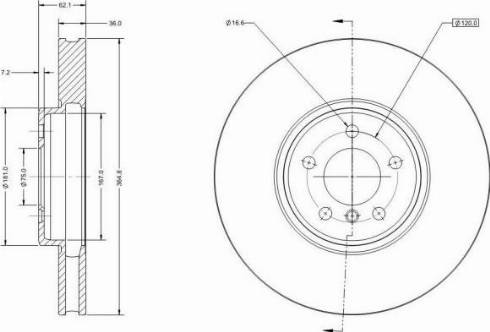 Remy RAD2231C - Discofreno autozon.pro