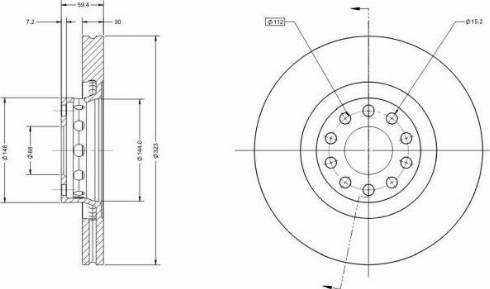 Remy RAD2228C - Discofreno autozon.pro