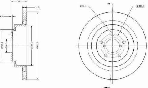 Remy RAD2271C - Discofreno autozon.pro