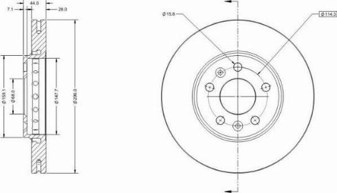 Remy RAD2704C - Discofreno autozon.pro