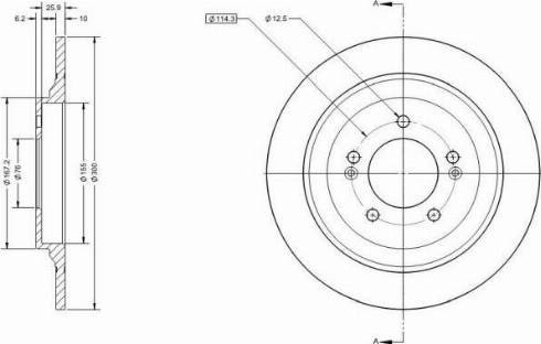 Remy RAD2703C - Discofreno autozon.pro