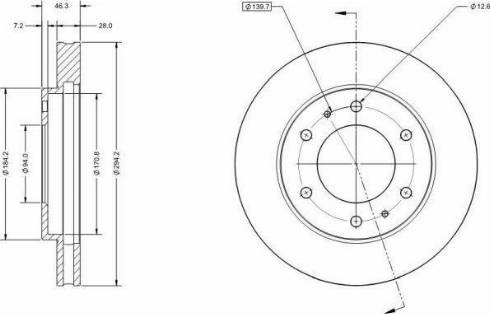 Remy RAD2781C - Discofreno autozon.pro