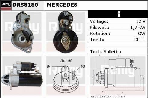 Remy RAS39291 - Motorino d'avviamento autozon.pro