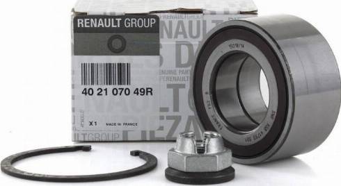 RENAULT 40 21 070 49R - Kit cuscinetto ruota autozon.pro