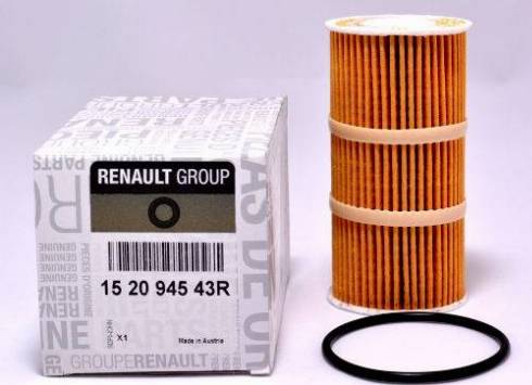 RENAULT 15 209 45 43R - Filtro olio autozon.pro