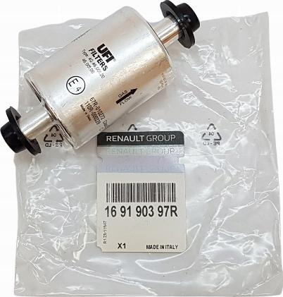 RENAULT 169190397R - Filtro carburante autozon.pro