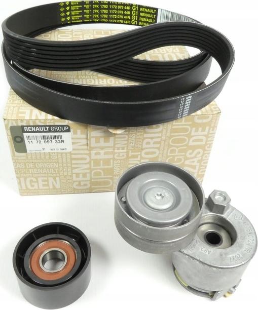 RENAULT 117209732R - Kit Cinghie Poly-V autozon.pro